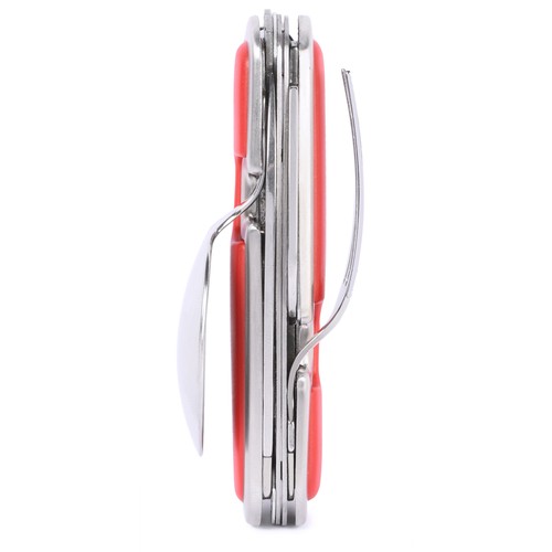 4 IN 1 FOLDING CAMPING CUTLERY IN STEEL