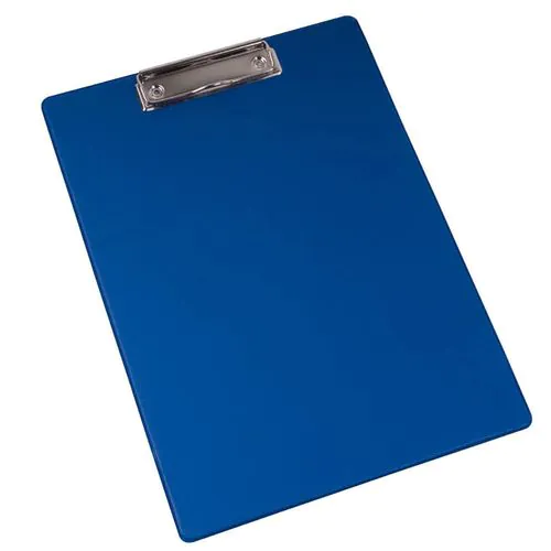 Portablocco A4 in plastica, con molla in metallo Portablocco A4 in plastica, con molla in metallo