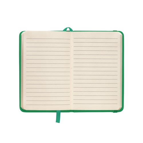 Bloc-notes avec couverture PU et élastique pour fermeture Bloc-notes avec couverture PU et élastique pour fermeture