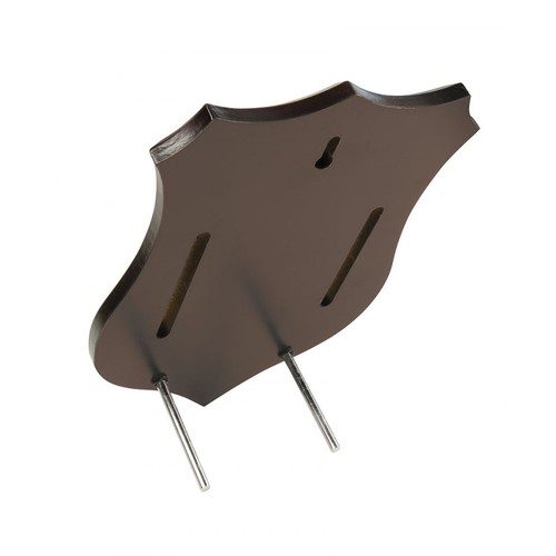 PLAQUE SHIELD WALNUT 190X260X15MM PLAQUE SHIELD WALNUT 190X260X15MM