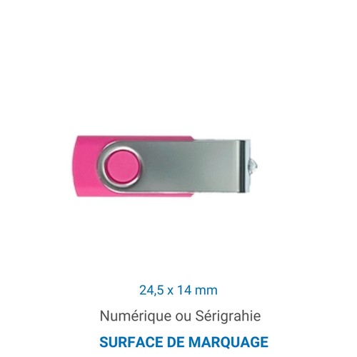 Clé USB Twister 2.0 Import Bleu Ciel 32 GO