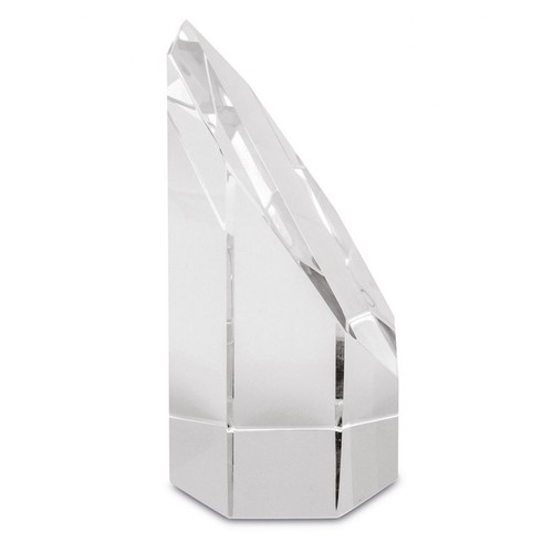 Kristalltrophäe: 8 x 6 cm, H: 12,5 cm Kristalltrophäe: 8 x 6 cm, H: 12,5 cm