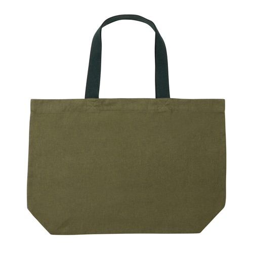 Impact Aware™ recycled canvas XL draagtas 240gsm ongeverfd Impact Aware™ recycled canvas XL draagtas 240gsm ongeverfd