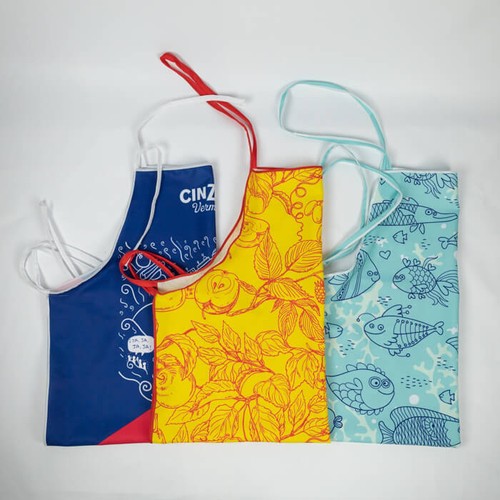 ADULT APRON IN CUSTOMIZABLE RPET