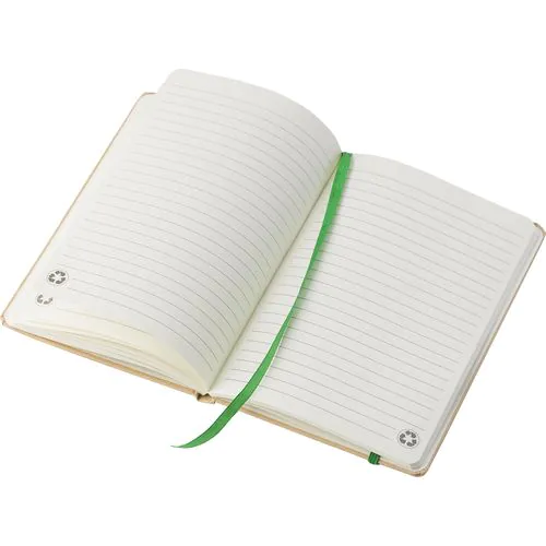Carnet A5 en carton recyclé Gianni
