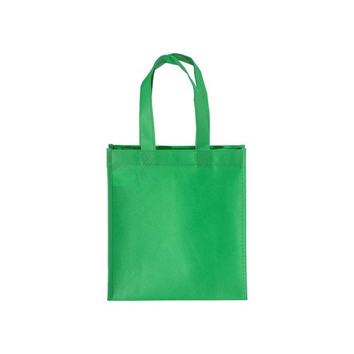80 g / m2 R-pet mini shopping bag with short handles and gusset