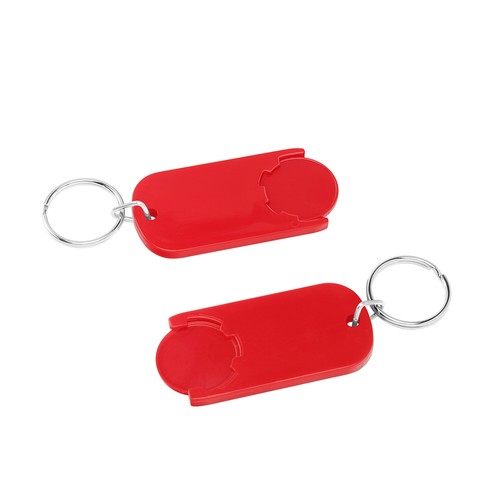 Chiphouder met winkelwagenmuntje 1€ "Alpha" Chiphouder met winkelwagenmuntje 1€ "Alpha"