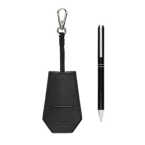 Set portachiavi e penna SP Tula in PU riciclato RCS