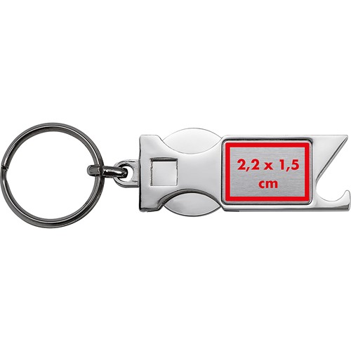 Sleutelhanger met muntje Sleutelhanger met muntje