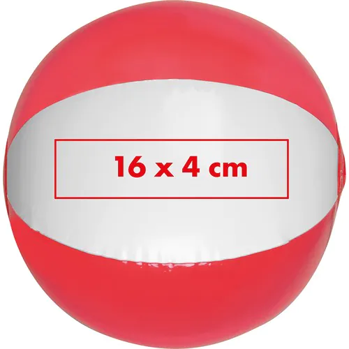 Ballon de plage bicolore coloré/transparent Ballon de plage bicolore coloré/transparent