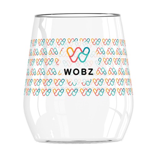 Personalised water glass 38cl - Digital printing