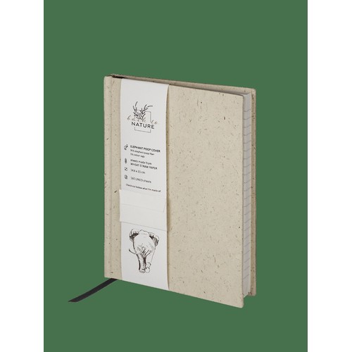 Carnet de notes recyclé Elephant Poo Carnet de notes recyclé Elephant Poo