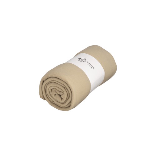 Coperta in polar, arrotolata