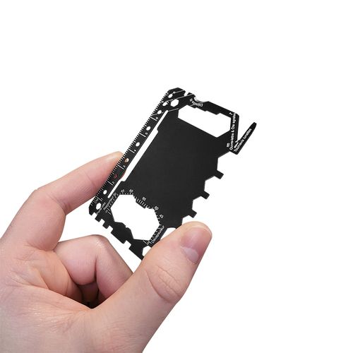 TARJETA HERRAMIENTA MULTIFUNCIÓN DE ACERO INOXIDABLE