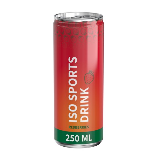 Iso Sports Drink Fruits rouges, Fullbody (brillant) Iso Sports Drink Fruits rouges, Fullbody (brillant)