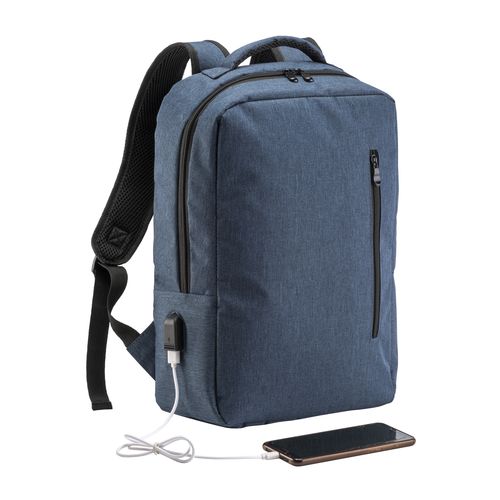 300D Polyester laptop backpack with 3 pockets. Laptop principal pocket and side pocket 300D Polyester laptop backpack with 3 pockets. Laptop principal pocket and side pocket