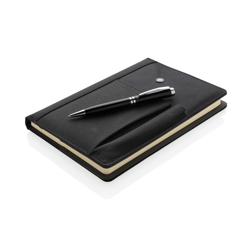 Refillable notebook and pen set Refillable notebook and pen set