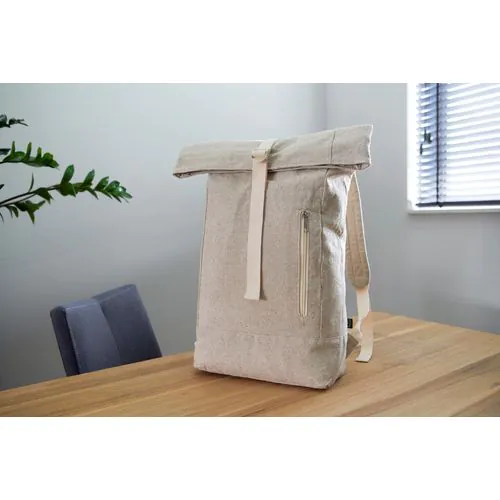 Hanf (280 gr/m2) Rolltop Rucksack Margarete Hanf (280 gr/m2) Rolltop Rucksack Margarete