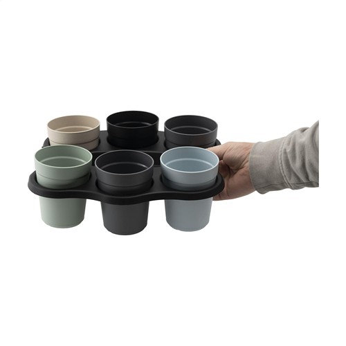Circulcup Coffee Cup Tray 6-hole Ø 8 cm Circulcup Coffee Cup Tray 6-hole Ø 8 cm