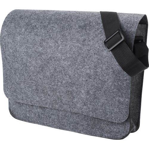 Bolsa bandolera de fieltro rPET Layla Bolsa bandolera de fieltro rPET Layla