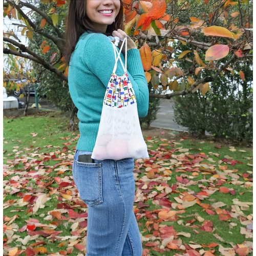 PETIT SAC EN FILET PERSONNALISABLE