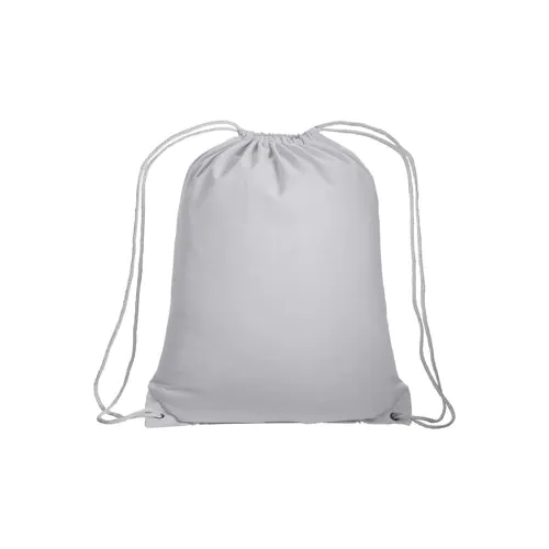 135 g/m2 cotton backpack with drawstring closure