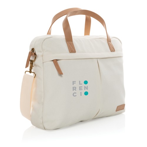 Borsa porta PC in canvas riciclato 16 once Impact AWARE™ Borsa porta PC in canvas riciclato 16 once Impact AWARE™