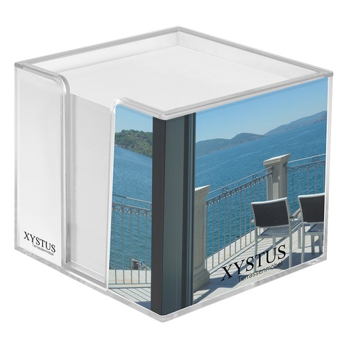Memo box "Sigma", double-walled