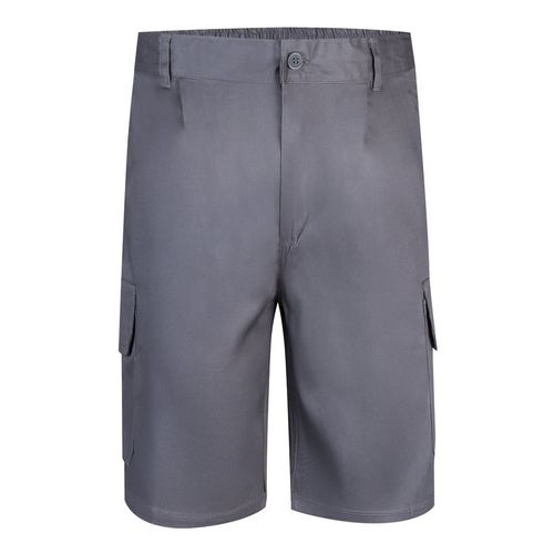 VL CHIONE. Bermuda sergé, multipoches (200g/m²), en coton (35%) et polyester (65%)