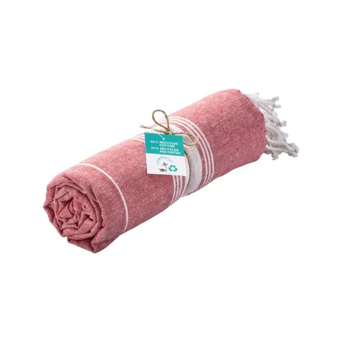 Serviette de plage / Paréo en coton recyclé de 180 g/m2 Serviette de plage / Paréo en coton recyclé de 180 g/m2