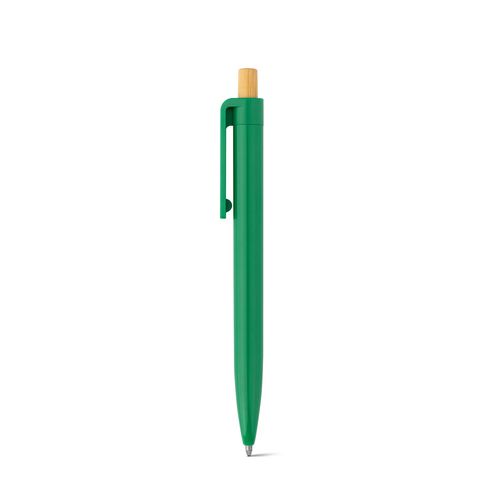 ZARA. Recycled ABS (100% rABS) ballpoint pen with bamboo button ZARA. Recycled ABS (100% rABS) ballpoint pen with bamboo button