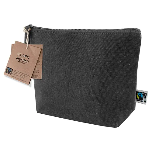 BLACK CLARK TOILET BAG