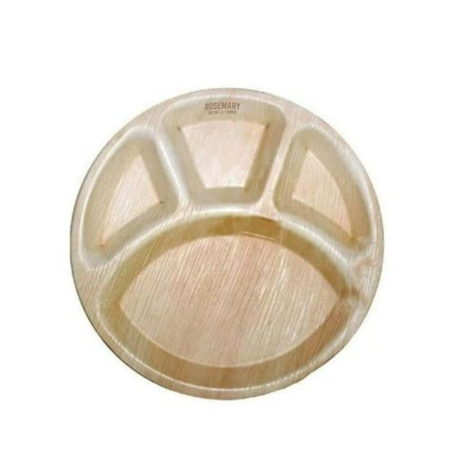 Compartment Palm Leaf Plate (30cm) Compartment Palm Leaf Plate (30cm)