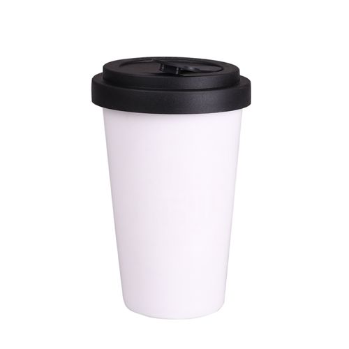 Mug Freedom Lock 280ml white/black