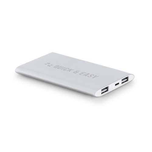 NOBEL. Power bank 7'200 mAh en aluminium recyclé (100 % rAL) NOBEL. Power bank 7'200 mAh en aluminium recyclé (100 % rAL)