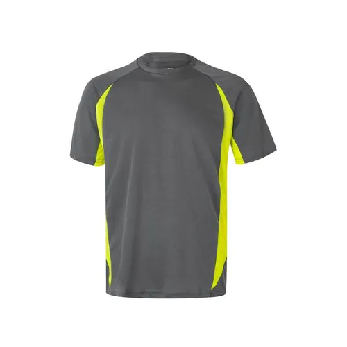 VL SLAYER. T-shirt technique bicolore (160g/m²), en polyester (100%) VL SLAYER. T-shirt technique bicolore (160g/m²), en polyester (100%)