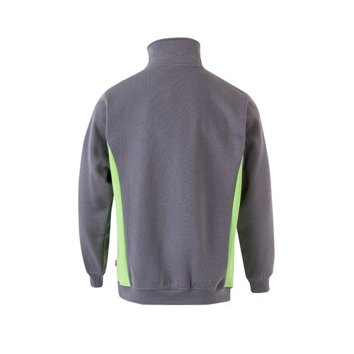 VL SVAROG. Sweat bicolore en éponge (260g/m²), en polyester (65%) et coton (35%)