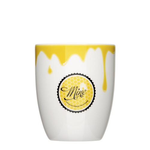 BoneChina cup form 321 + 4C HL- plein décor