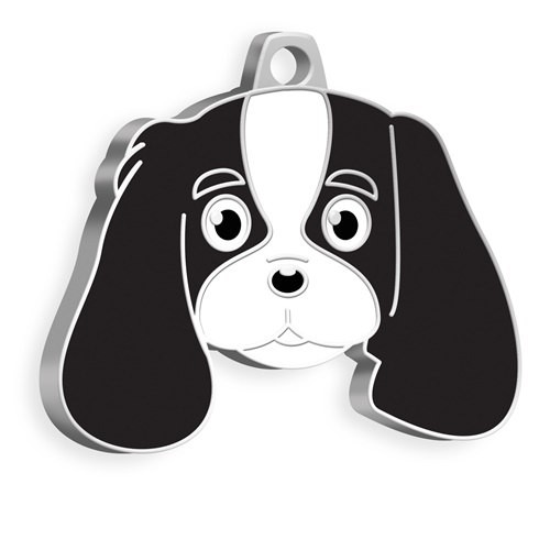 DOG TAG CAVALIER KING BLACK