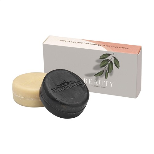 Unwaste Duopack Scrub & Shampoo bar Koffieolie Unwaste Duopack Scrub & Shampoo bar Koffieolie