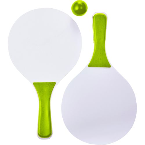 Gioco racchette da spiaggia in legno Eliza