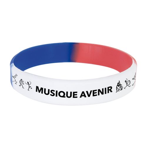BRACELET SILICONE TRI. ENFANT BRACELET SILICONE TRI. ENFANT