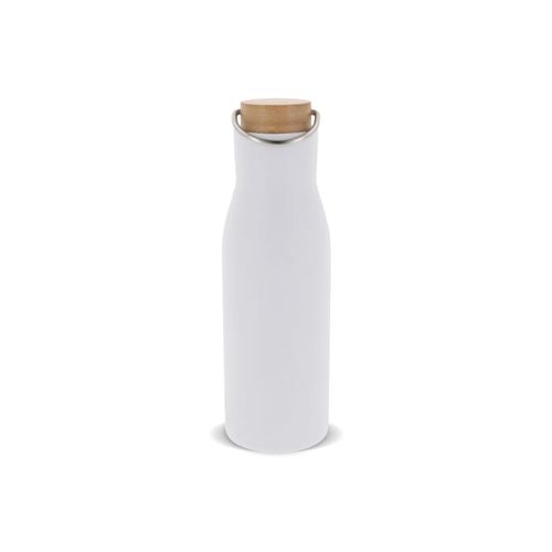 Botella térmica con tapón de bambú 500ml Botella térmica con tapón de bambú 500ml