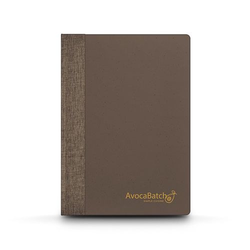 A5-NOTIZBUCH MIT KAFFEEPULVER-EINBAND A5-NOTIZBUCH MIT KAFFEEPULVER-EINBAND