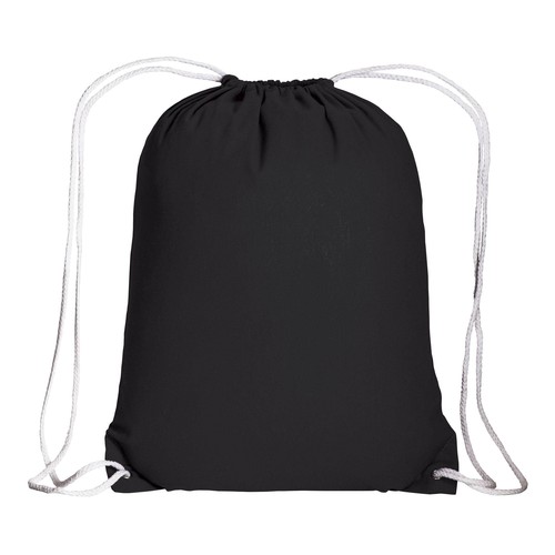 135 g/m2 cotton backpack with drawstring closure