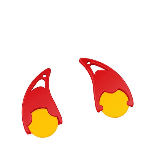 Porte-clés jeton 1€ "Epsilon" Porte-clés jeton 1€ "Epsilon"