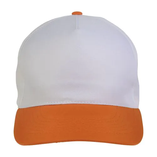 Polyester 5-panel cap with adjustable velcro strap (for kids)