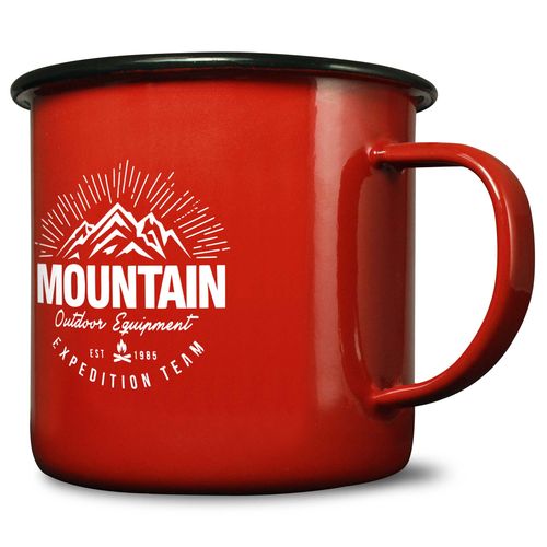 Tasses en émail de qualité supérieure (568ml/20oz) - Colorées