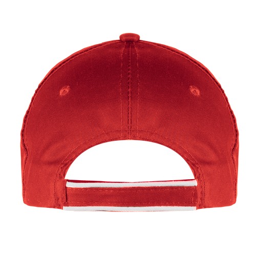 6 PANELS CAP IN 65% POLYESTER - 35% COTTON