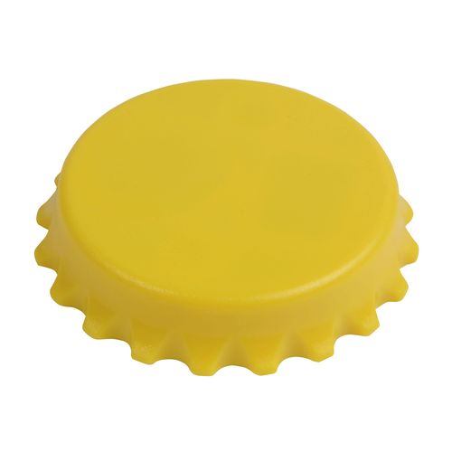 ABS and metal, bottle top-shaped, screw-top and bottle opener with magnets
